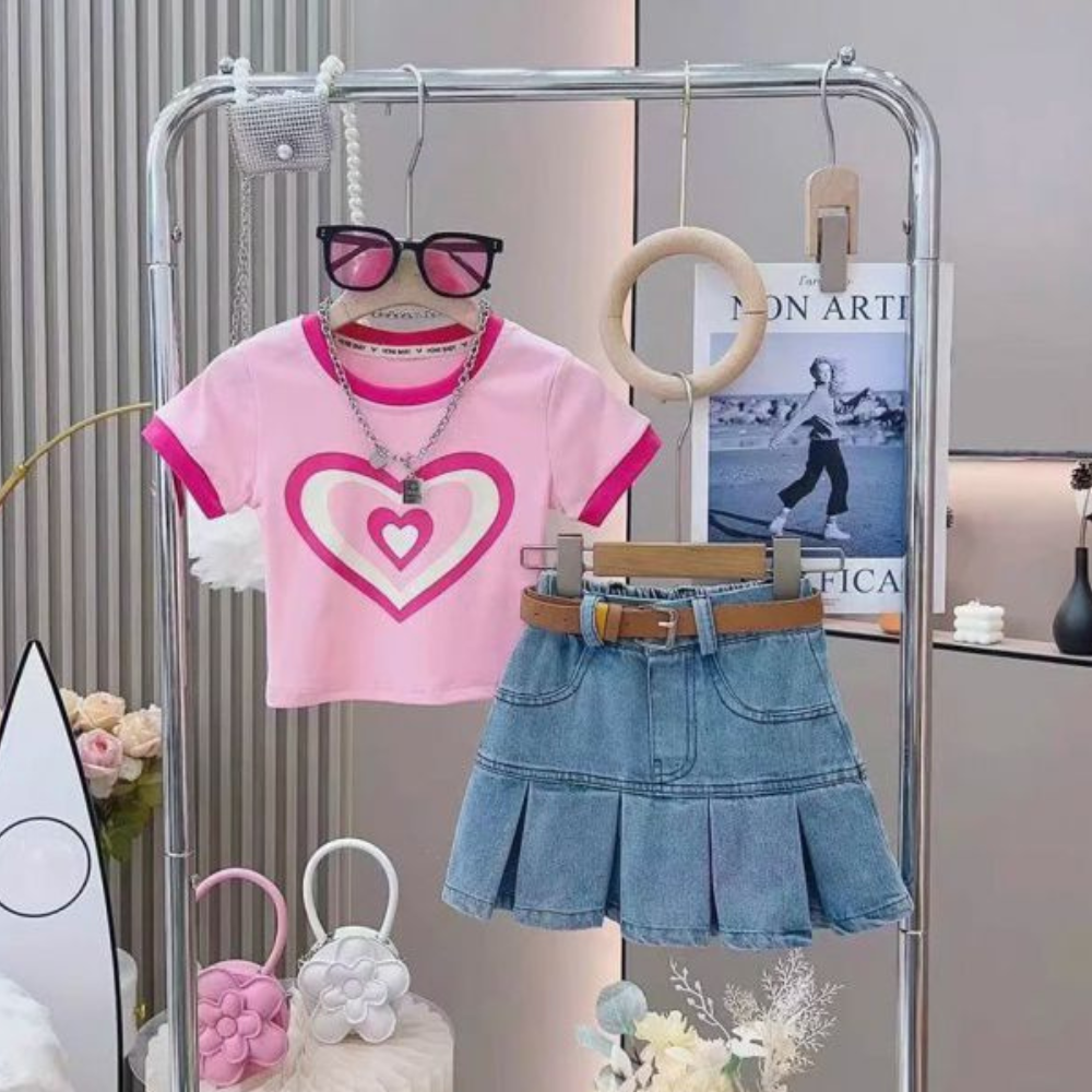 Set din doua piese Lovya Roz