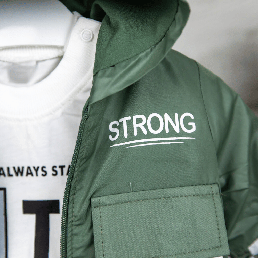 Set din trei piese Strony Verde