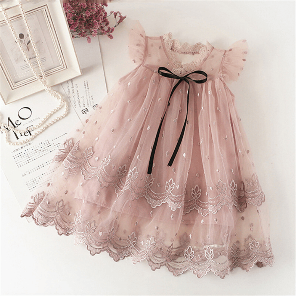 Rochie cu detalii Babra Roz