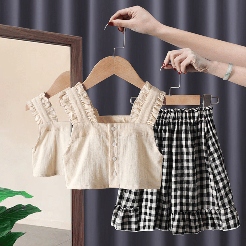 Set din doua piese Gilanta Crem