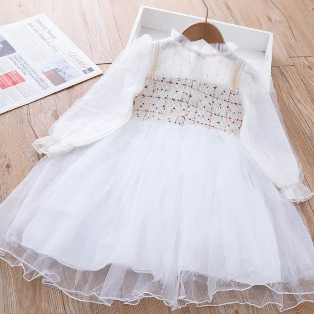 Rochie cu detalii Armisa Alb