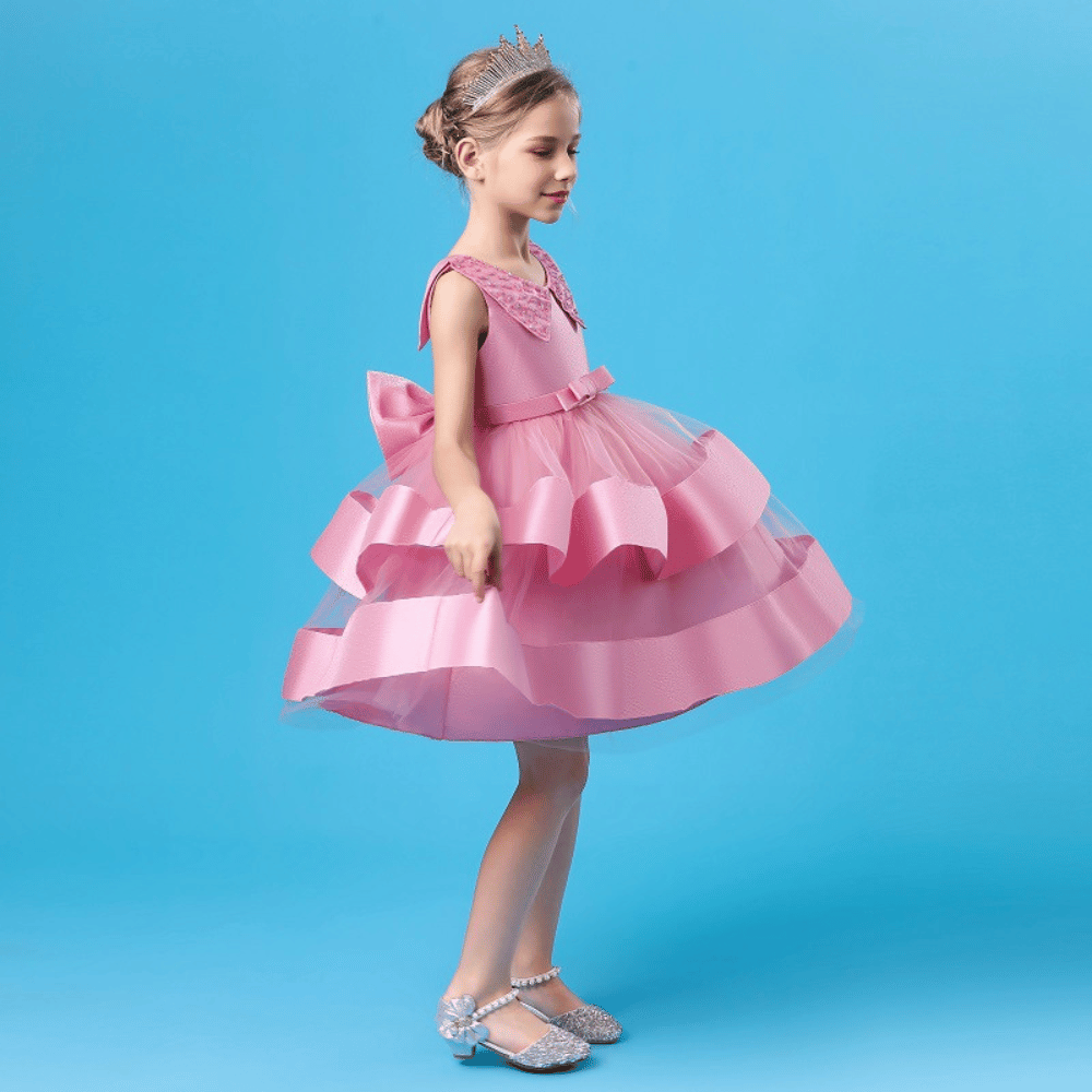 Rochie eleganta cu detalii Merana Roz