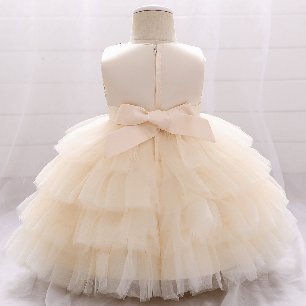 Rochie eleganta cu detalii Arlia Crem