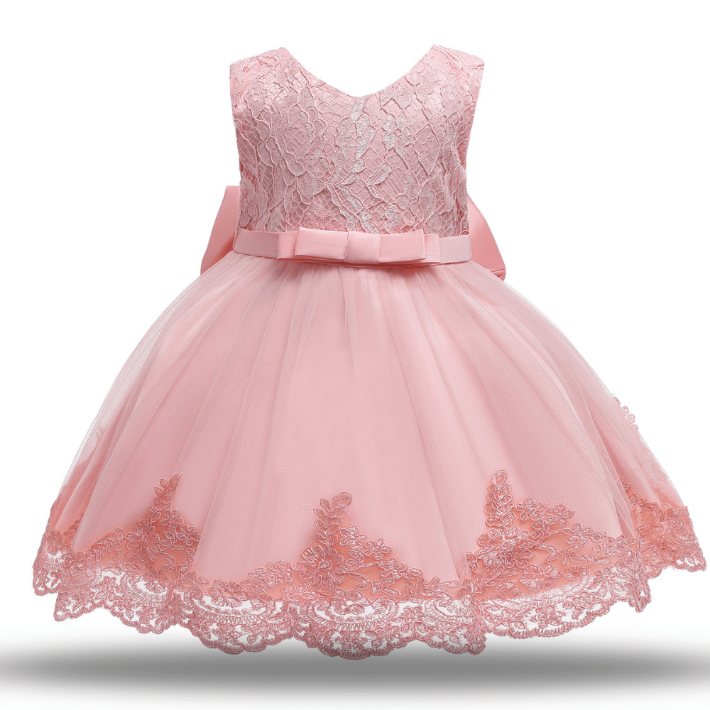 Rochie cu detalii Elvila Roz