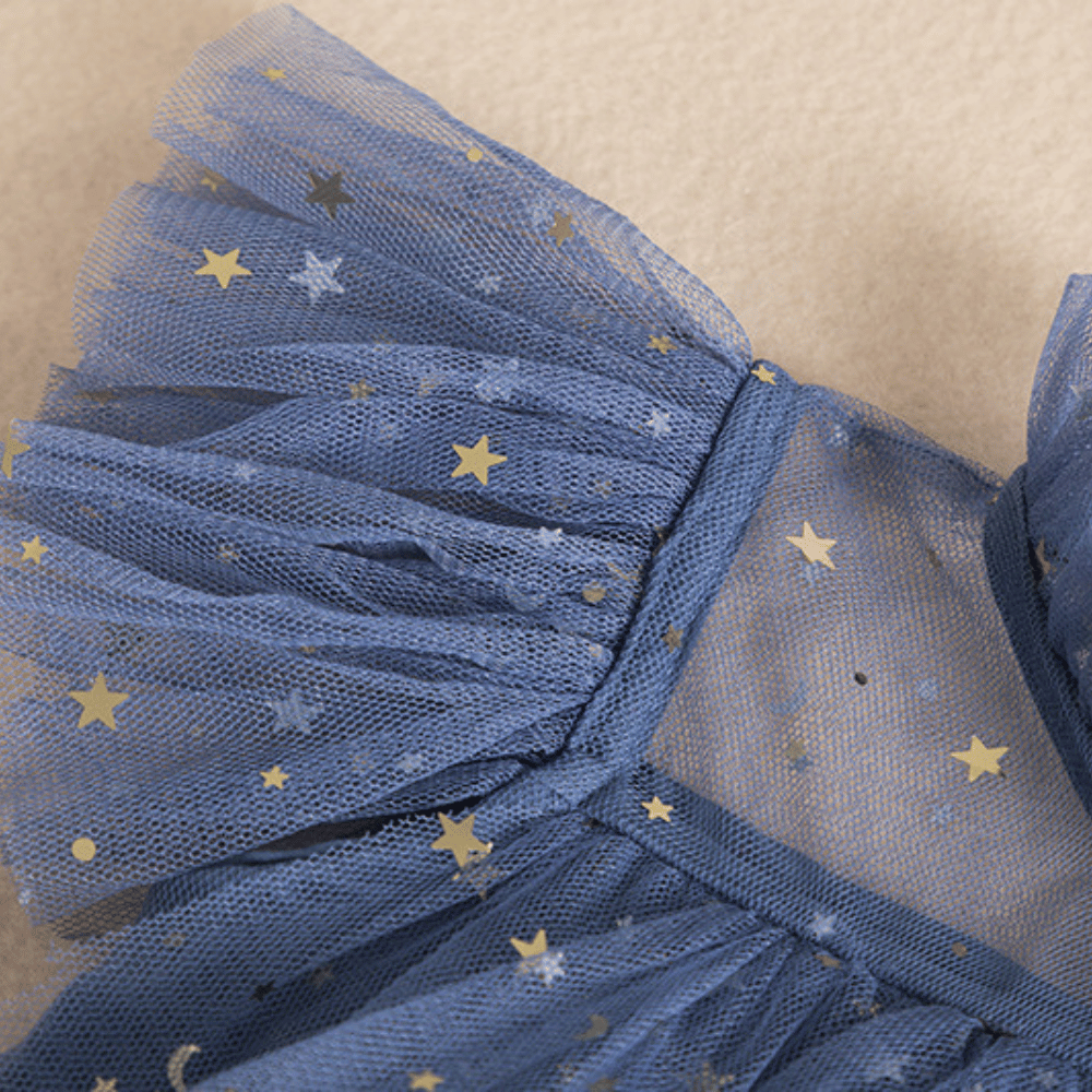 Rochie cu detalii Elbena Albastru