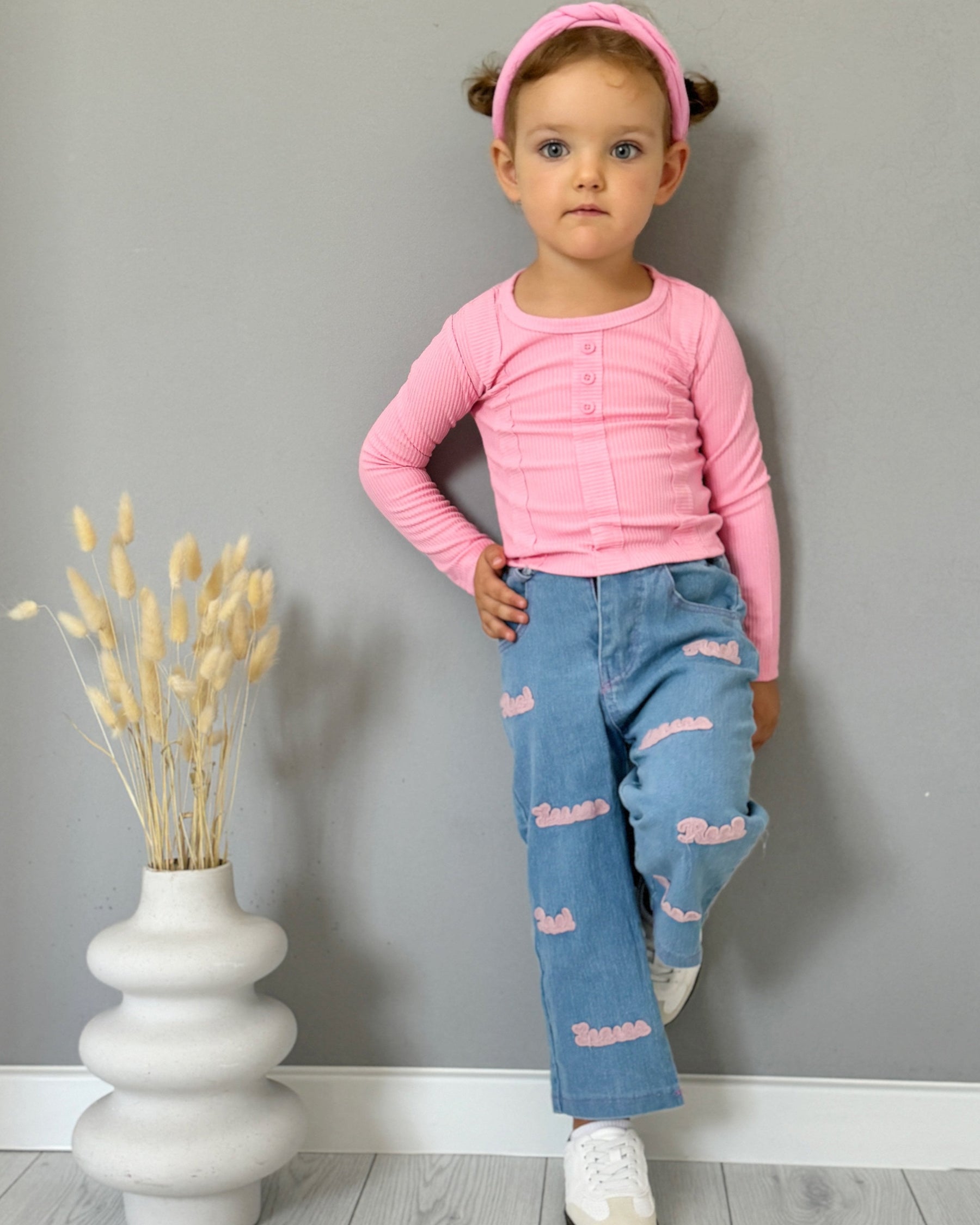 Set din doua piese Real Roz