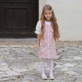 Rochie cu detalii Sysara Roz