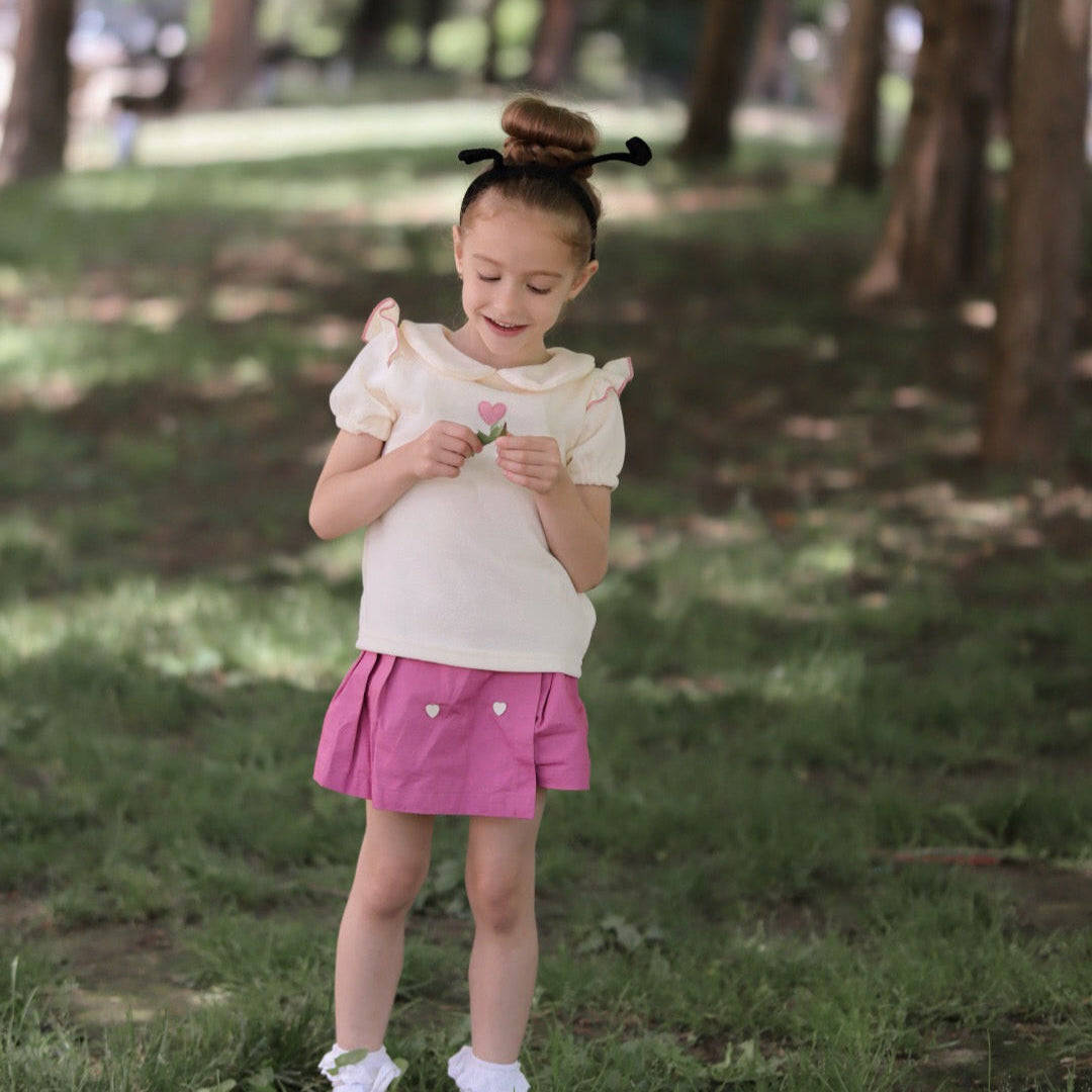 Set din doua piese Crala Roz