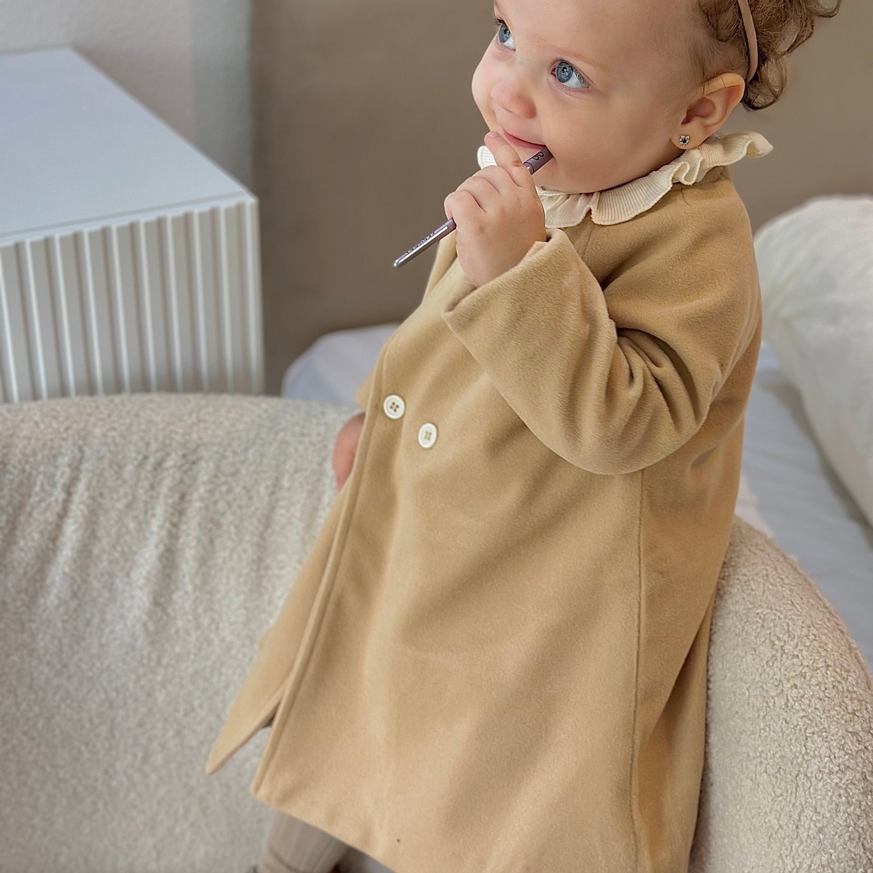 Palton cu detalii Doriana