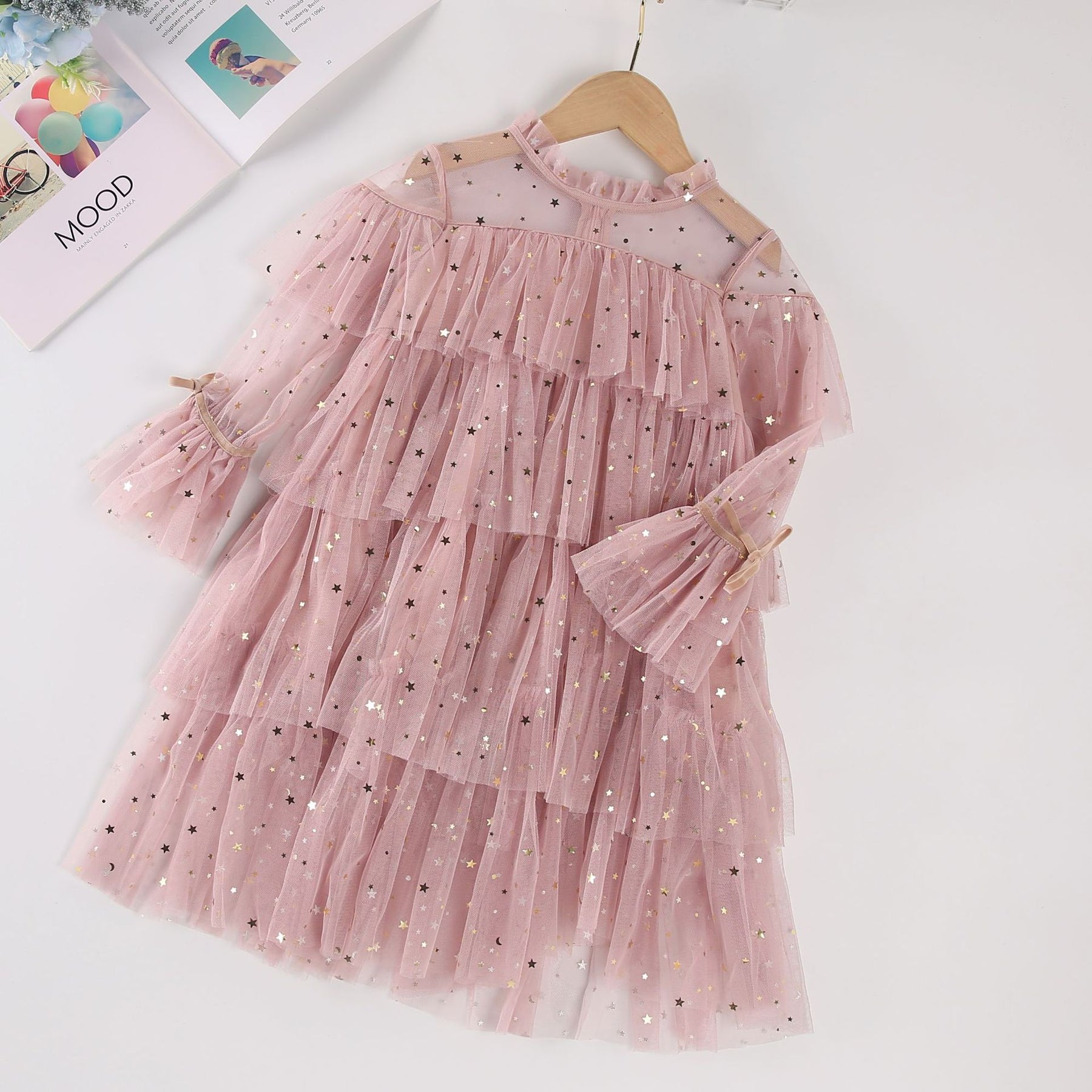 Rochie cu detalii Olvera Roz