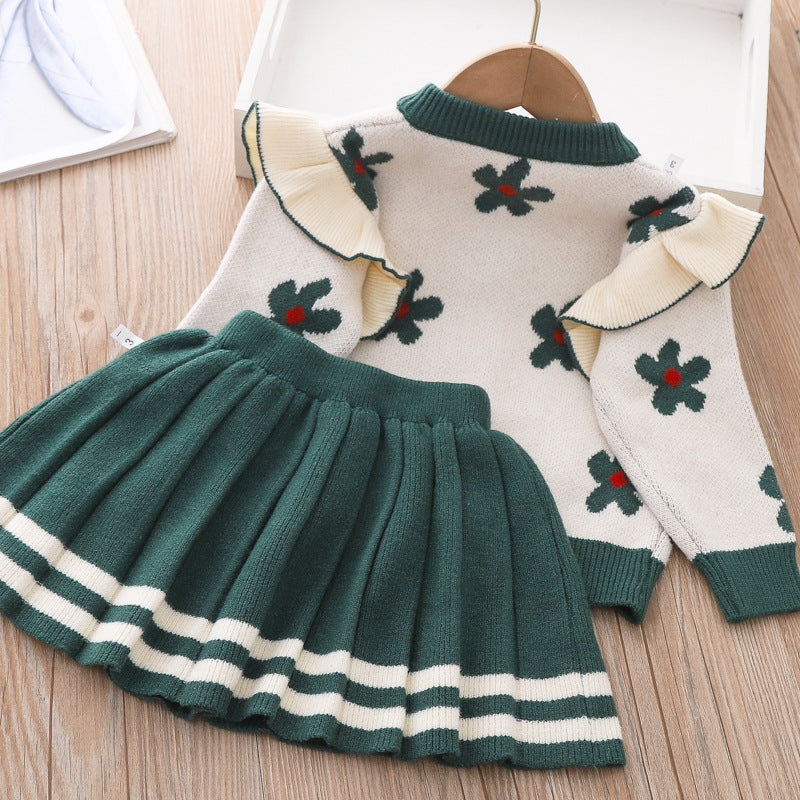 Set din doua piese Camisa Verde