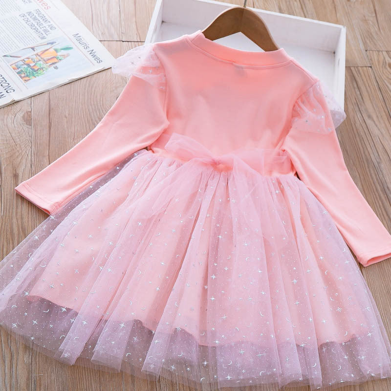 Rochie cu detalii Bufina Roz