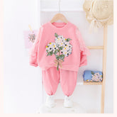 Set din doua piese Mayam - Roz