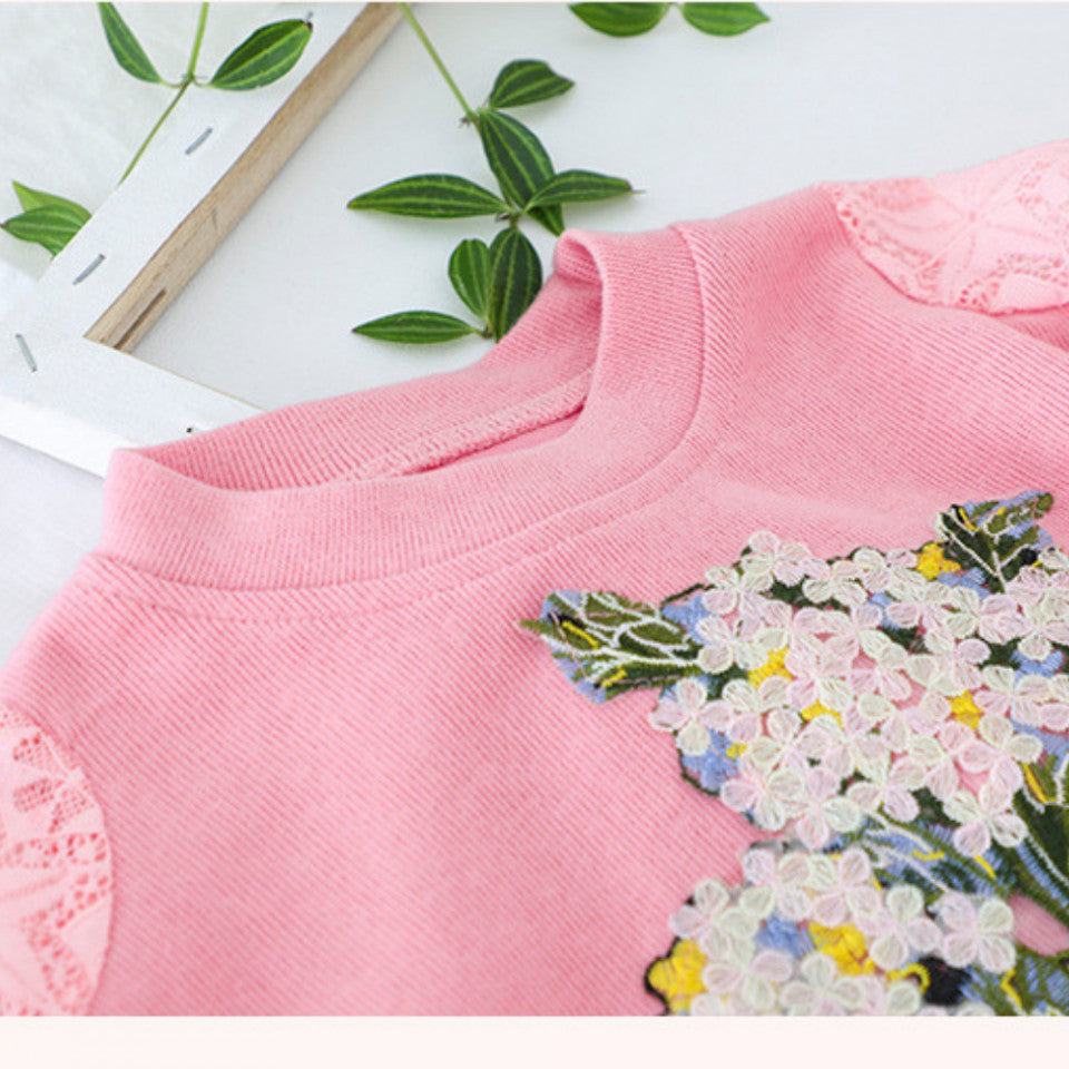 Set din doua piese Mayam - Roz