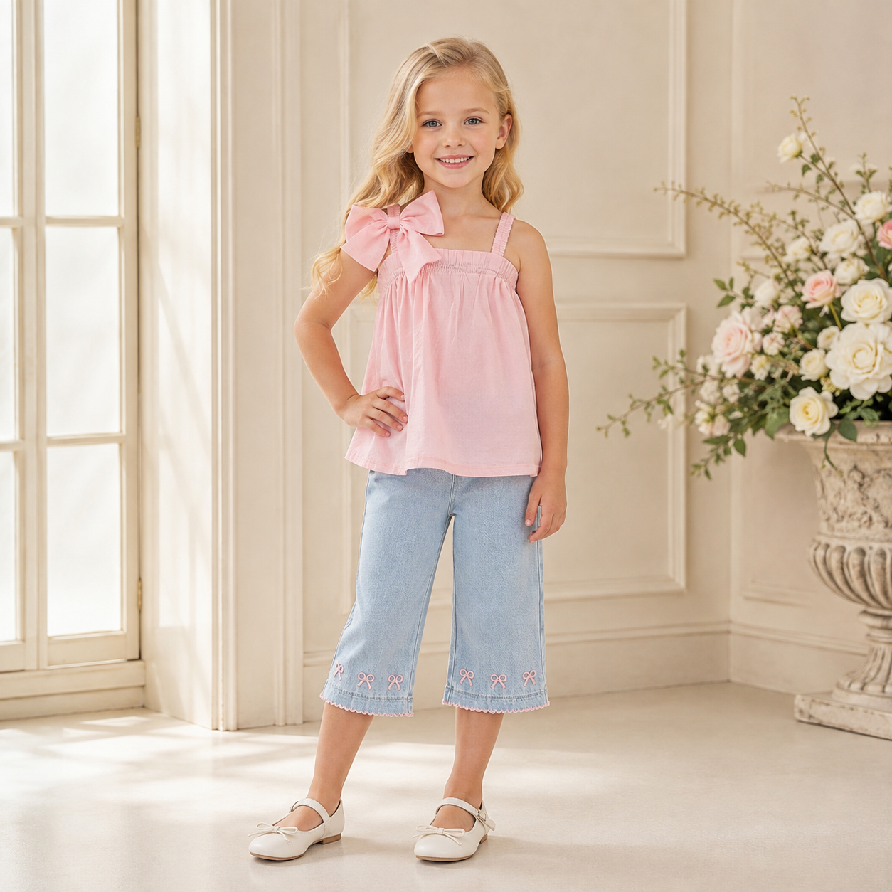 Set din doua piese Cyrella Roz