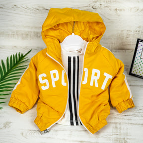 Set din trei piese Sport Galben