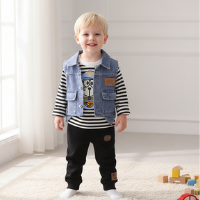 Set din trei piese Roly Negru