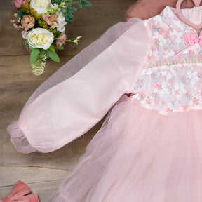 Rochie eleganta cu detalii Laela Roz