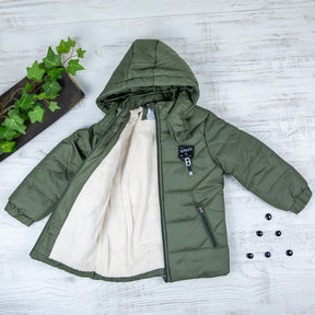 Geaca groasa Salmy Verde