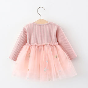 Rochie cu detalii Seranya Roz