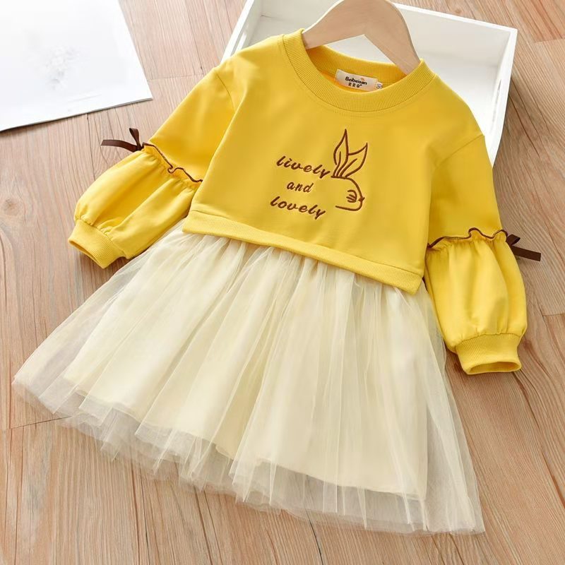 Rochie cu detalii Yvina Galben