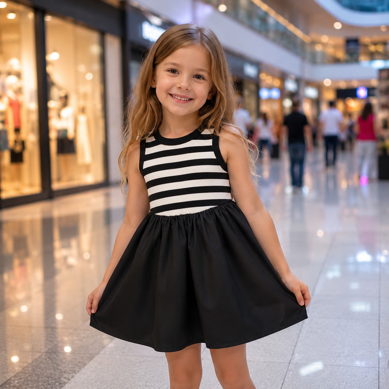Rochie cu detalii Tazira Negru