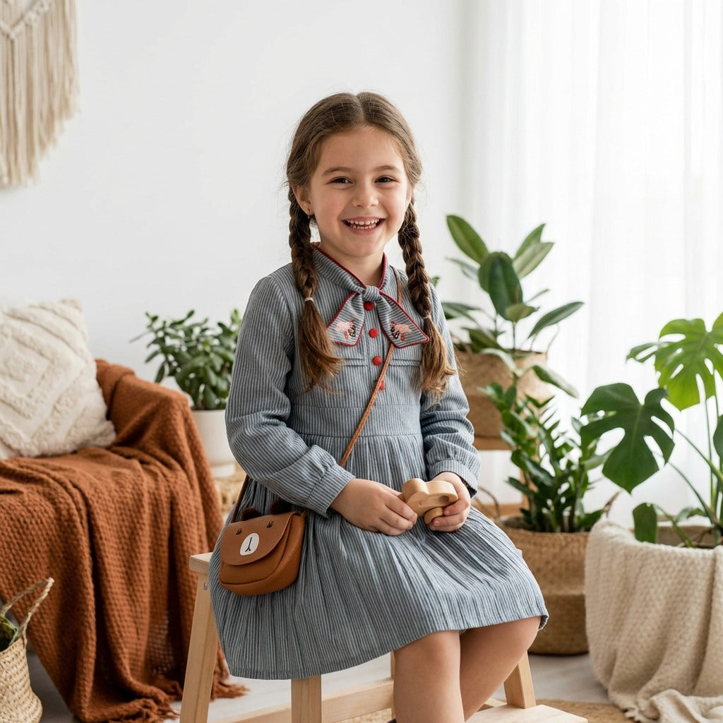 Rochie cu detalii Naly