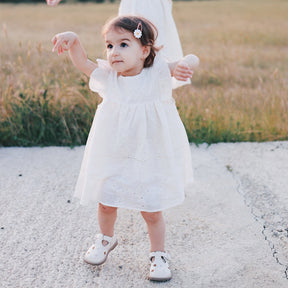 Rochie cu detalii Merve Crem