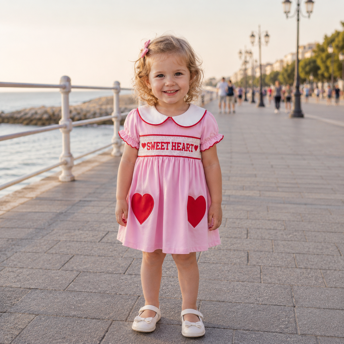 Rochie cu detalii Josera Roz