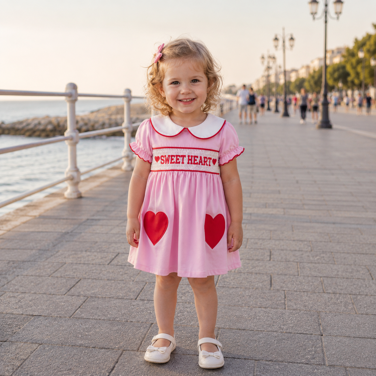 Rochie cu detalii Josera Roz