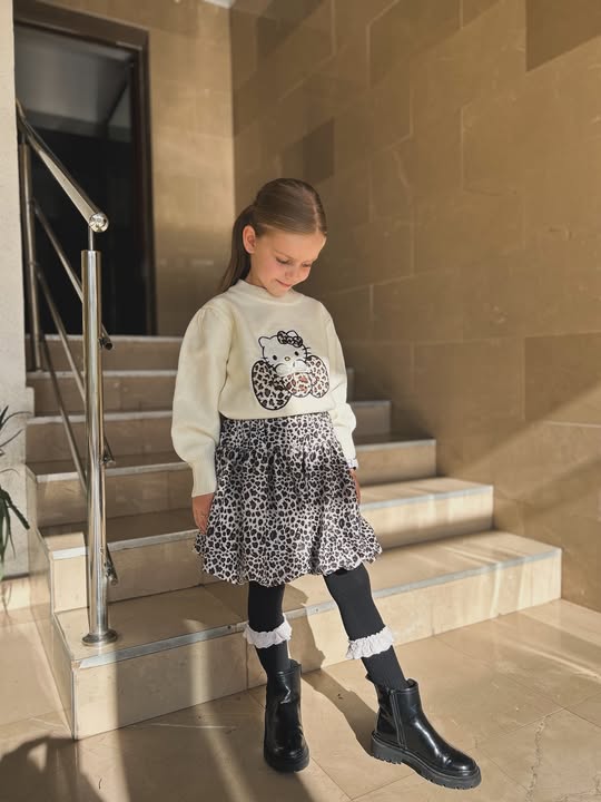 Set din doua piese Kitty Gri