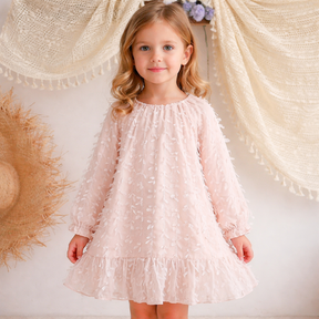 Rochie cu detalii Laran Roz