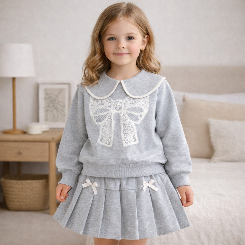 Set din doua piese Ilinca Gri