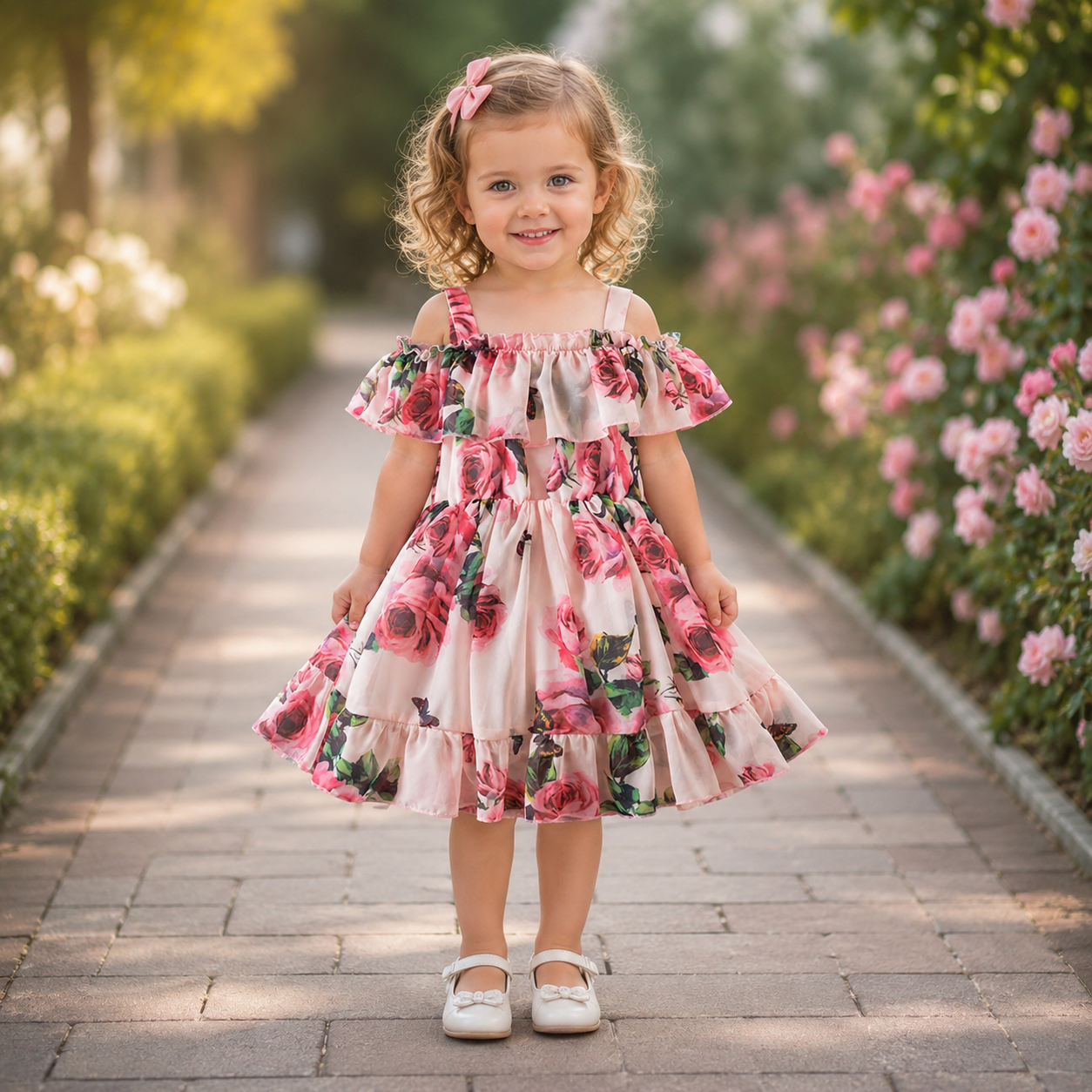 Rochie cu detalii Elarion Roz