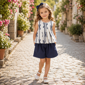 Set din doua piese Bralia Bleumarin
