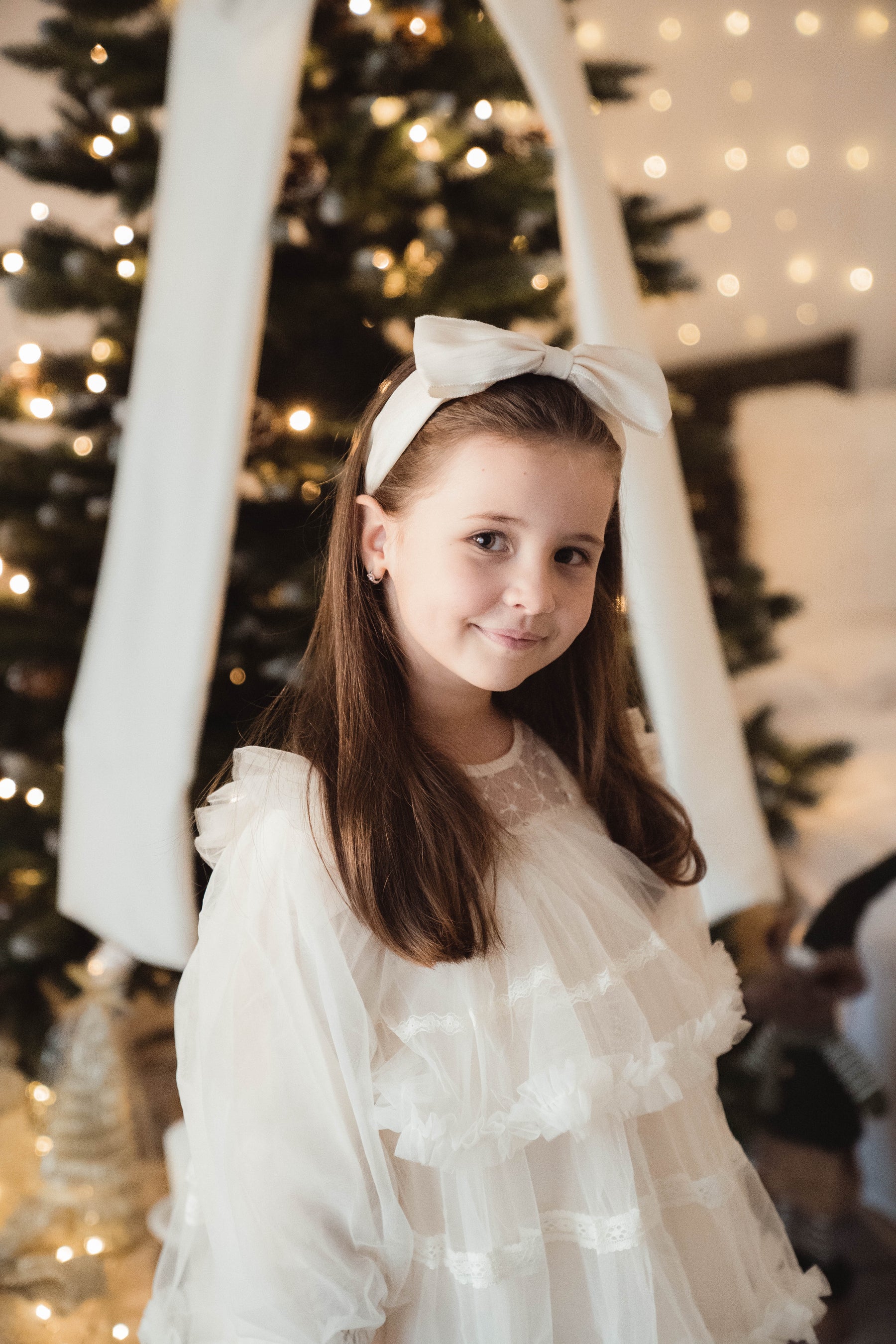 Rochie cu detalii Danaera Crem