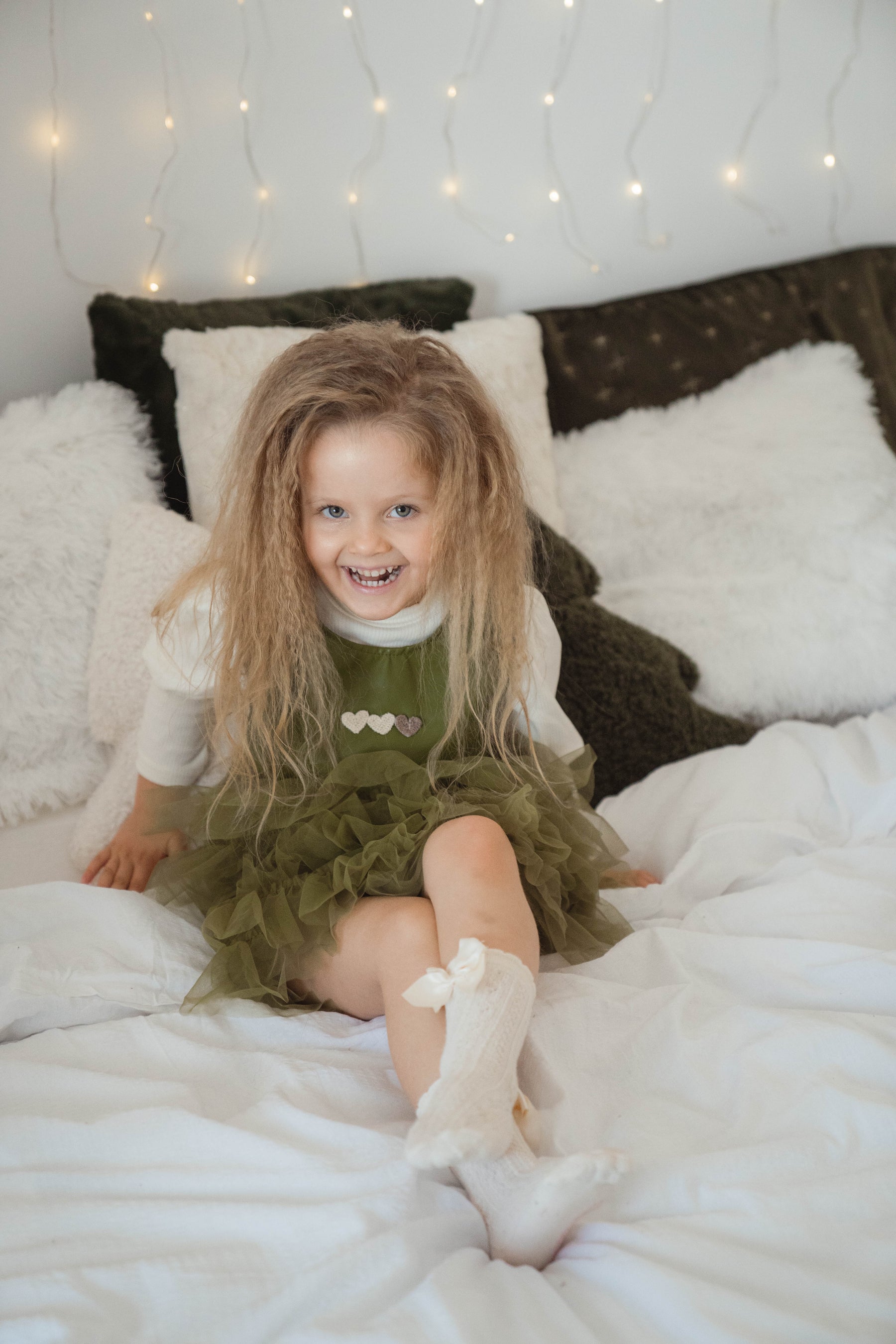 Rochie cu detalii Tosya Verde