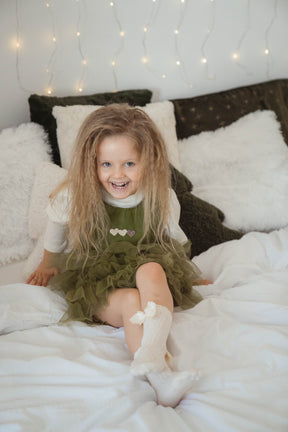 Rochie cu detalii Tosya Verde