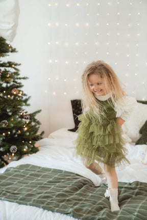 Rochie cu detalii Tosya Verde