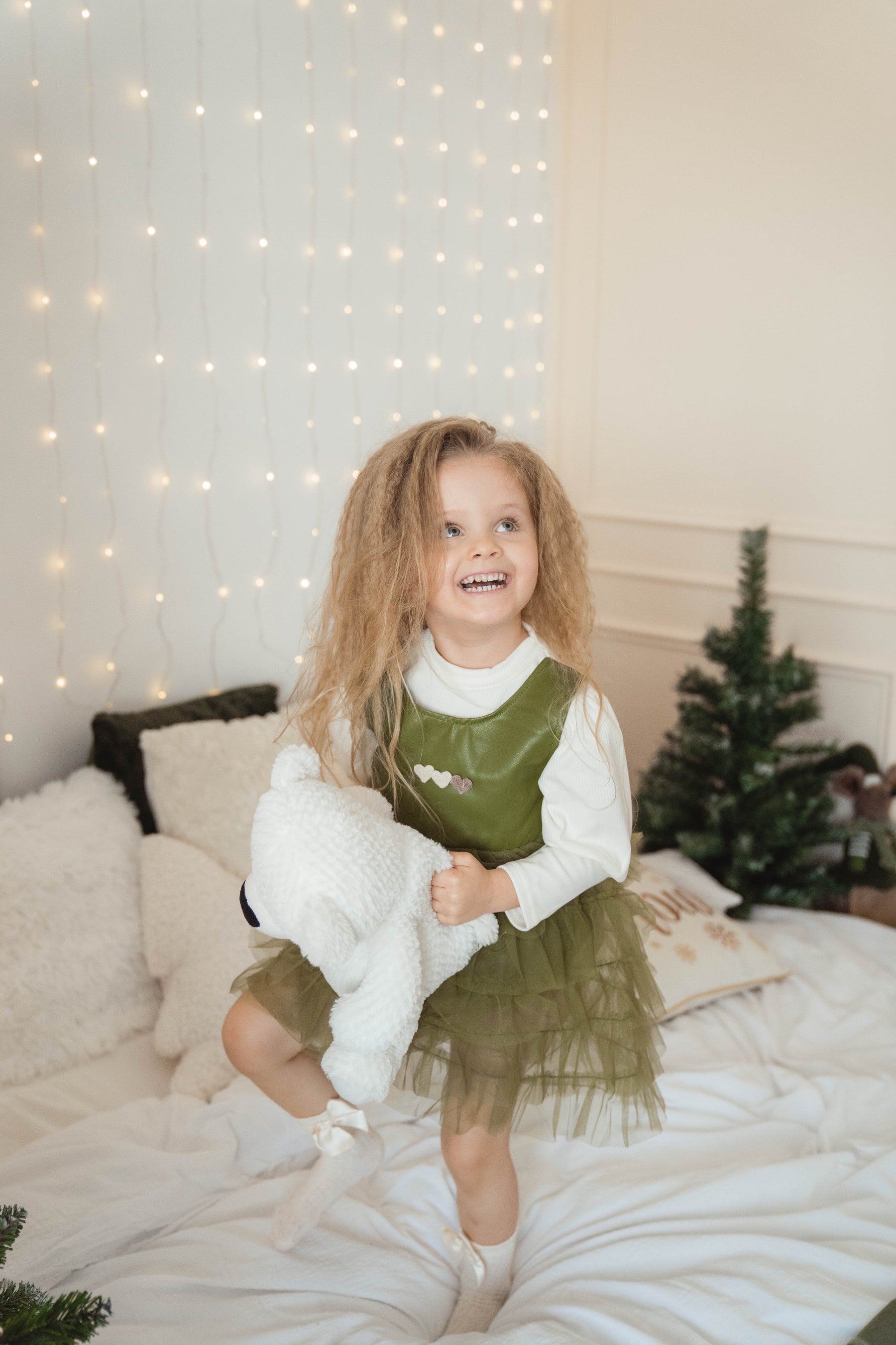 Rochie cu detalii Tosya Verde