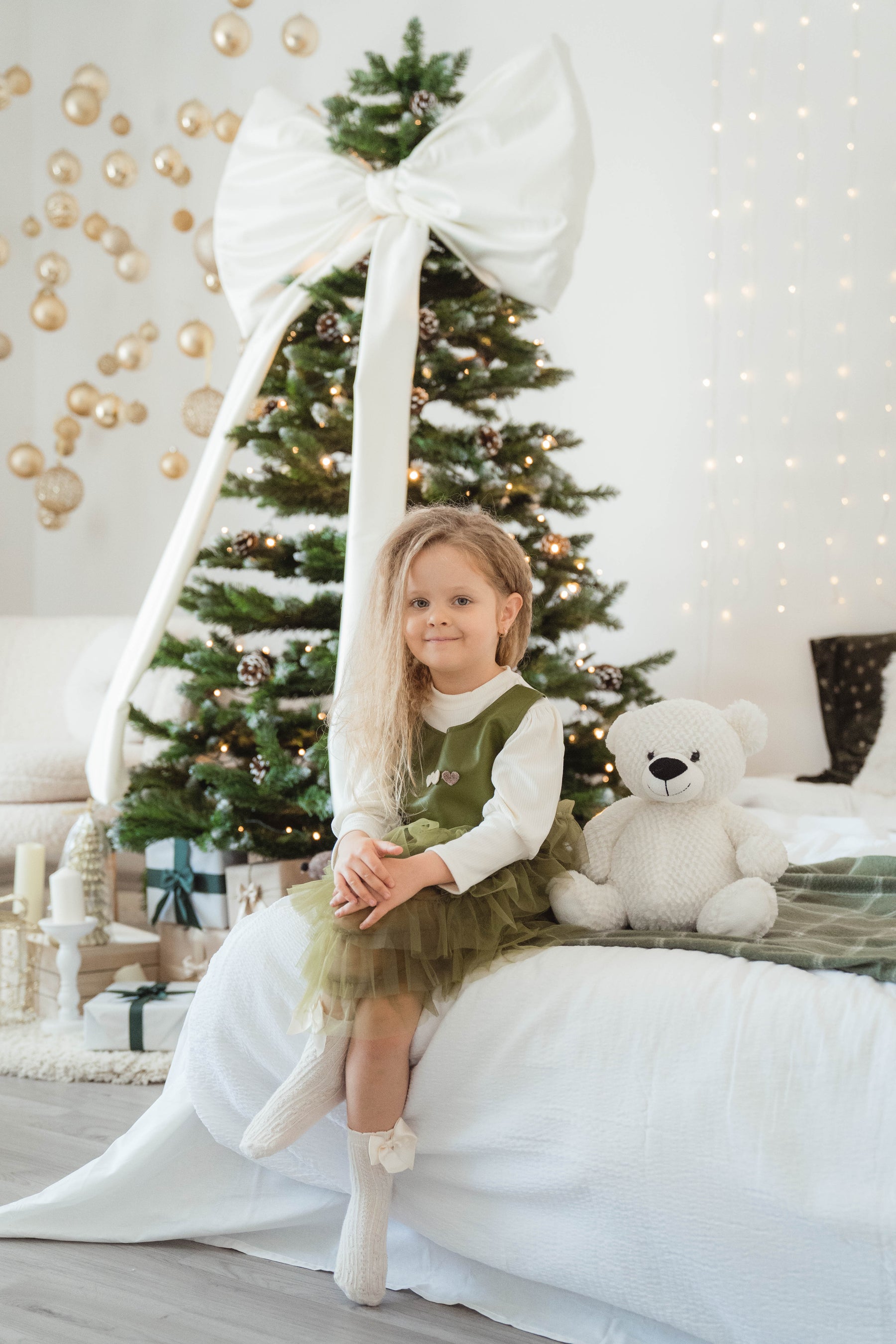 Rochie cu detalii Tosya Verde