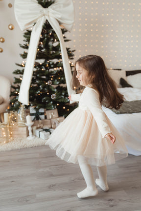 Rochie cu detalii Raluca Crem