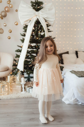 Rochie cu detalii Raluca Crem