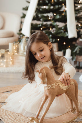 Rochie cu detalii Raluca Crem