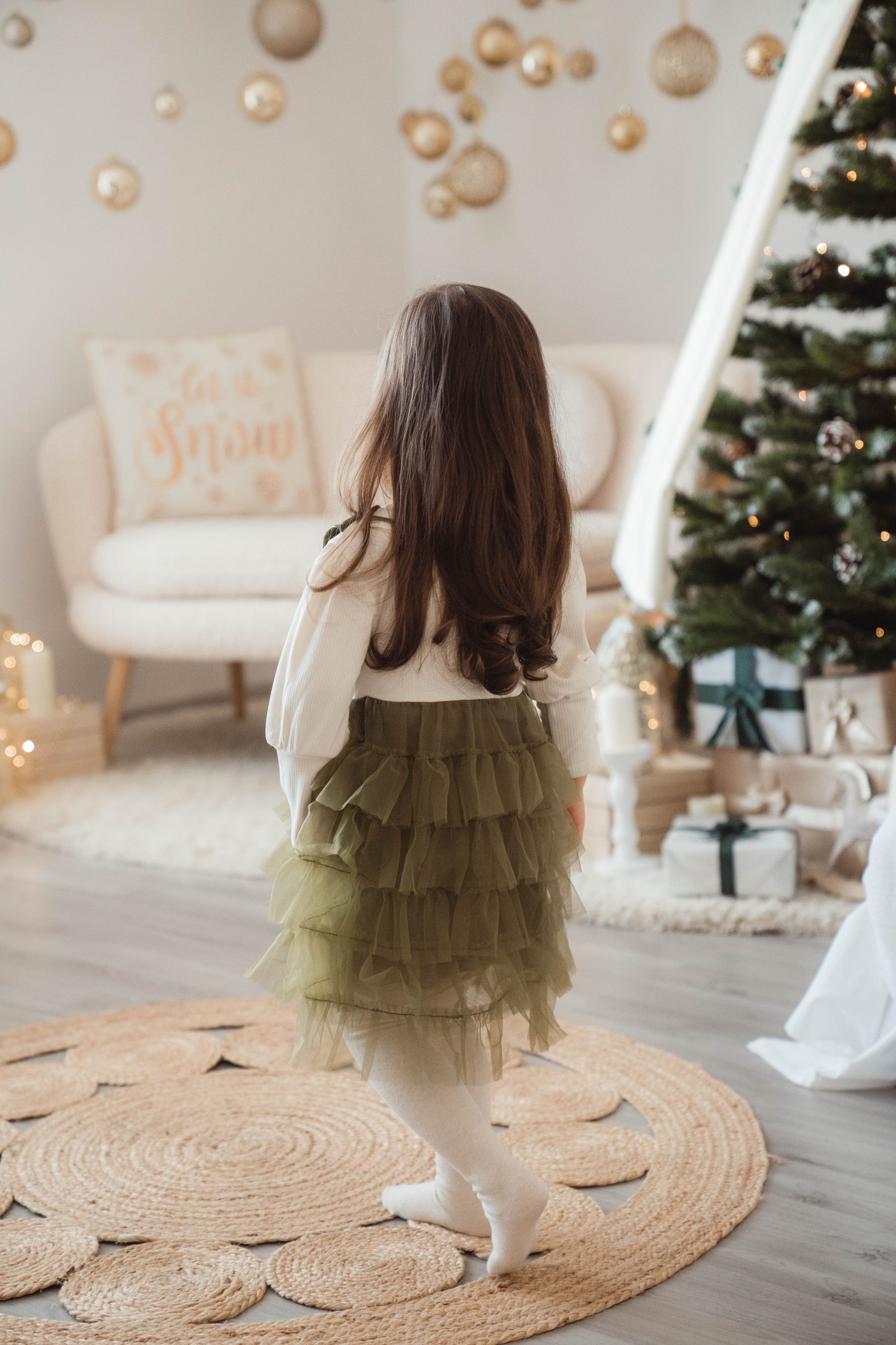 Rochie cu detalii Tosya Verde