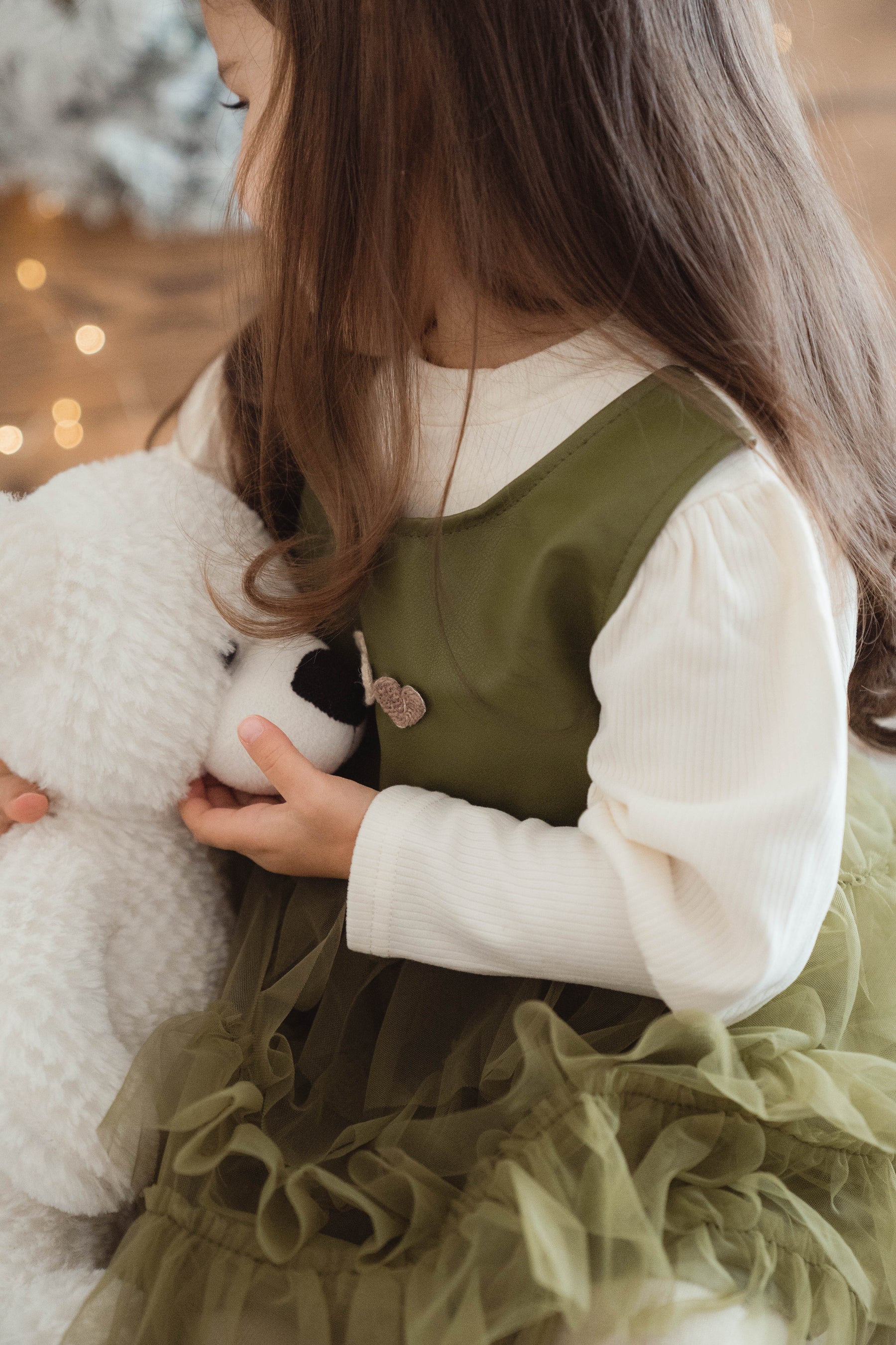 Rochie cu detalii Tosya Verde