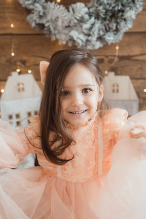 Rochie cu detalii Desla Portocaliu