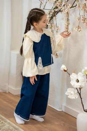 Set din trei piese Friona Bleumarin