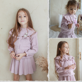 Set din doua piese Amera Roz