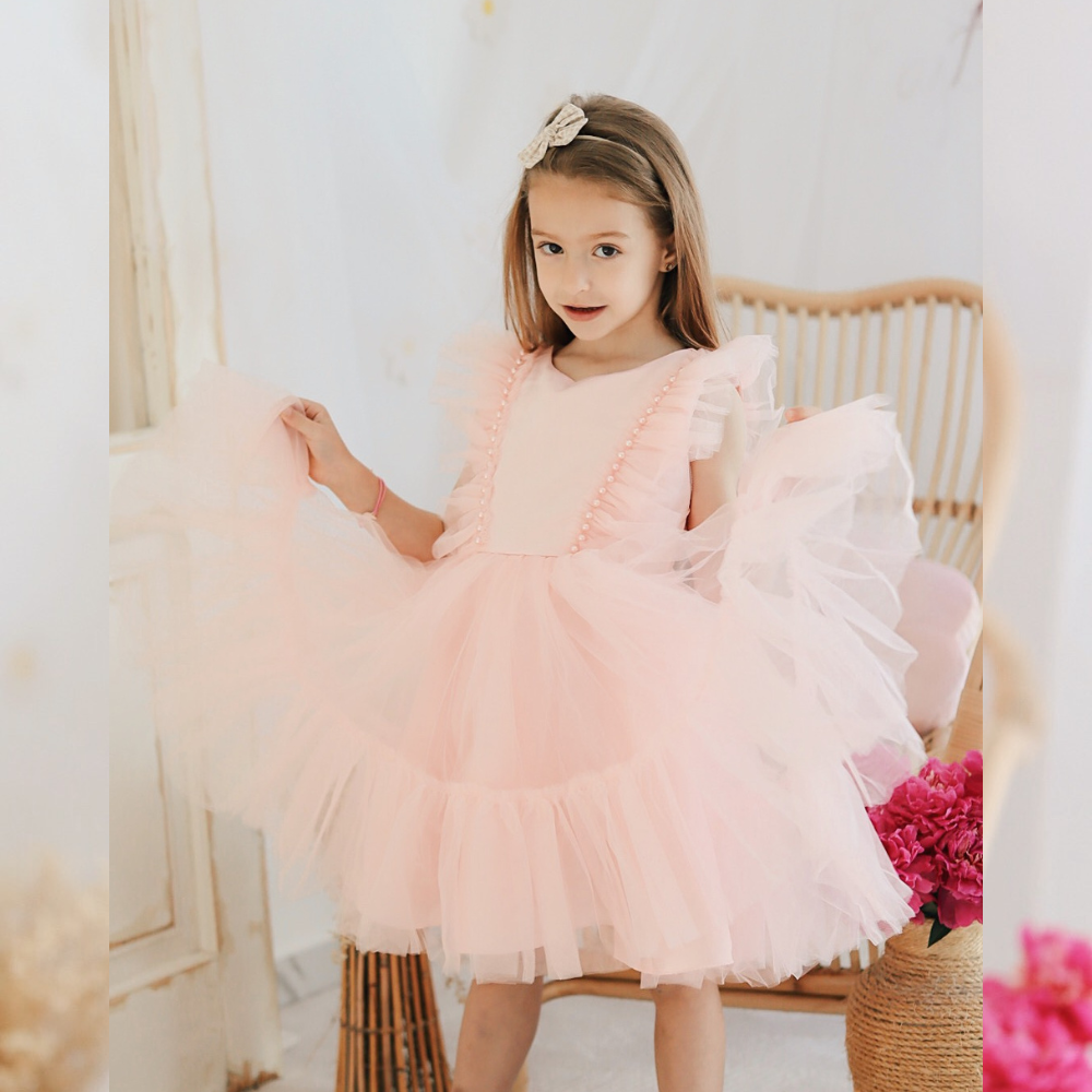 Rochie cu detalii Naliana Roz